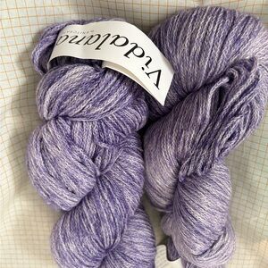 Vidalana Purple Yarn Skeins